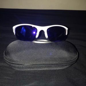 Purple Oakley flak jacket 2.0